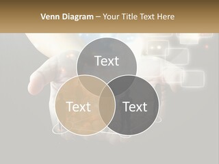 Virtual People And Connections PowerPoint Template