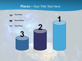 Planet Earth From Space PowerPoint Template