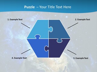 Planet Earth From Space PowerPoint Template