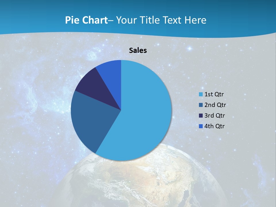 Planet Earth From Space PowerPoint Template
