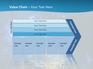 Planet Earth From Space PowerPoint Template
