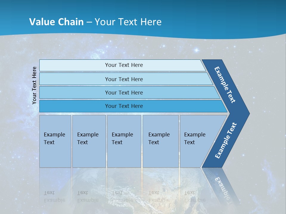 Planet Earth From Space PowerPoint Template