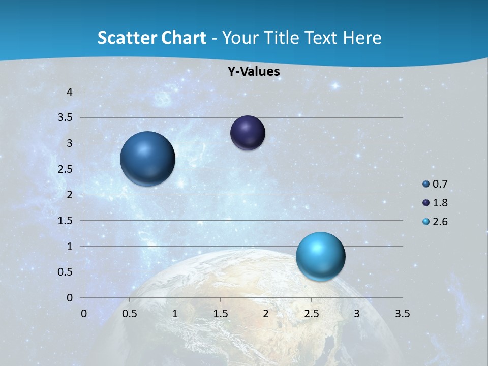 Planet Earth From Space PowerPoint Template