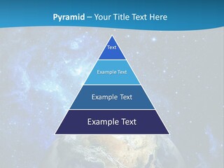 Planet Earth From Space PowerPoint Template