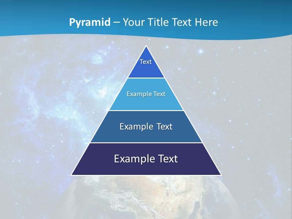 Planet Earth From Space PowerPoint Template