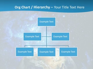 Planet Earth From Space PowerPoint Template