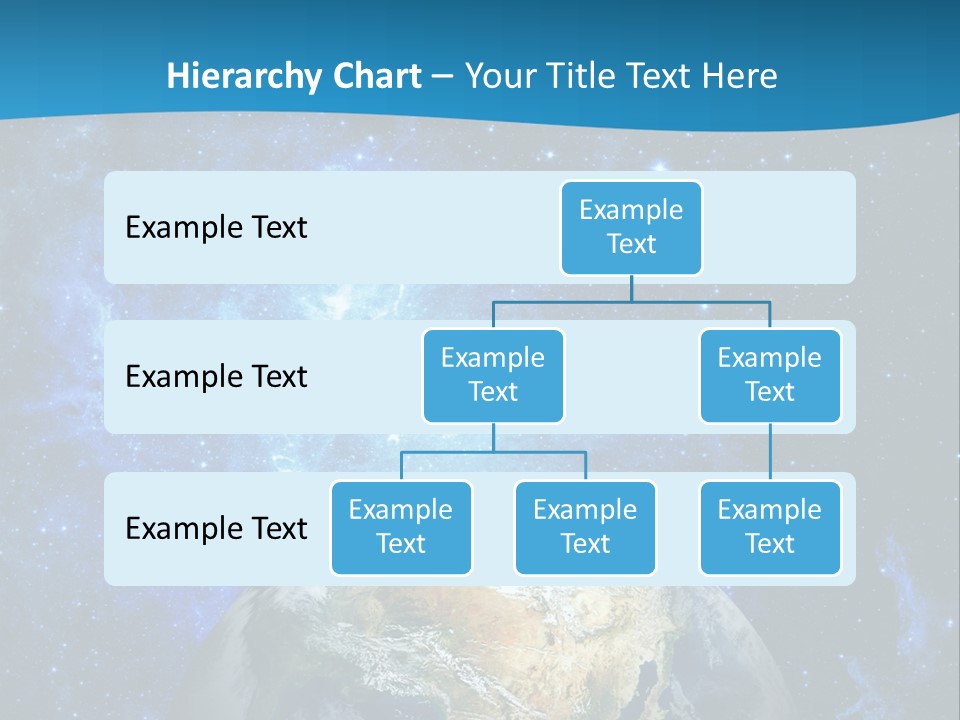 Planet Earth From Space PowerPoint Template