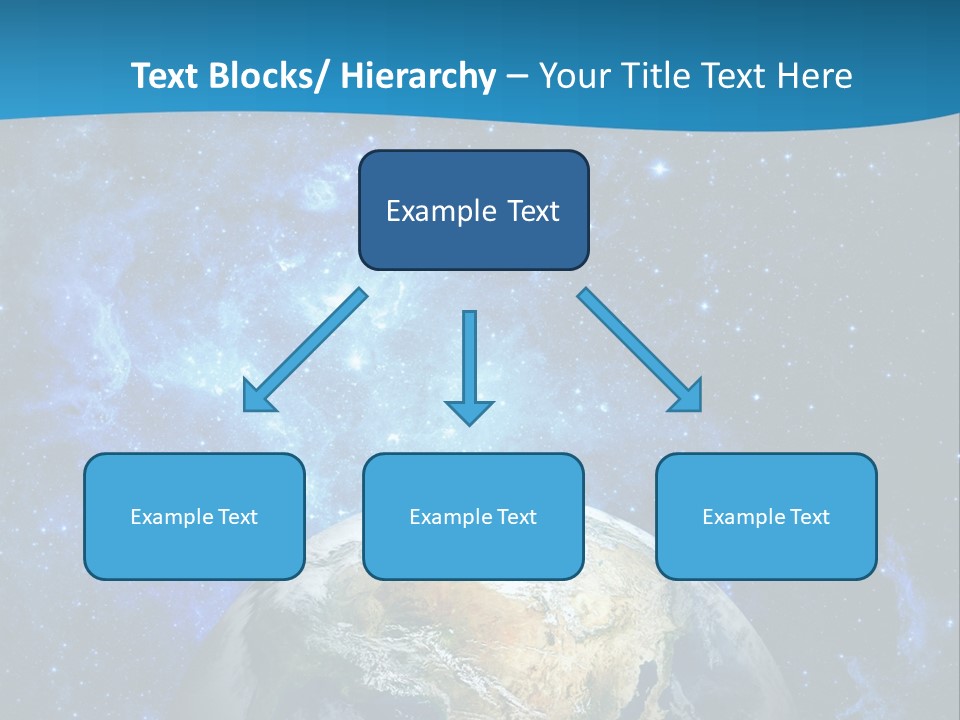 Planet Earth From Space PowerPoint Template