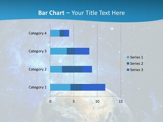 Planet Earth From Space PowerPoint Template