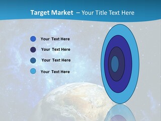 Planet Earth From Space PowerPoint Template