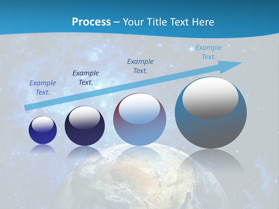 Planet Earth From Space PowerPoint Template