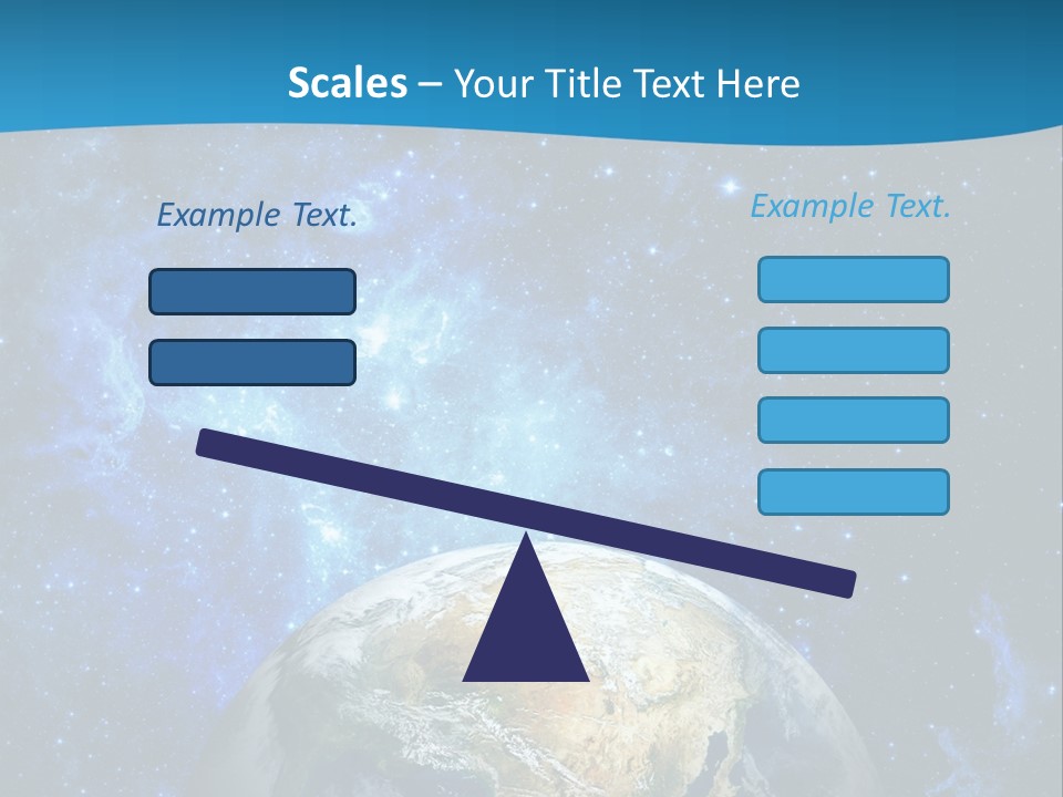Planet Earth From Space PowerPoint Template