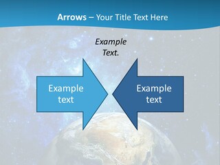 Planet Earth From Space PowerPoint Template