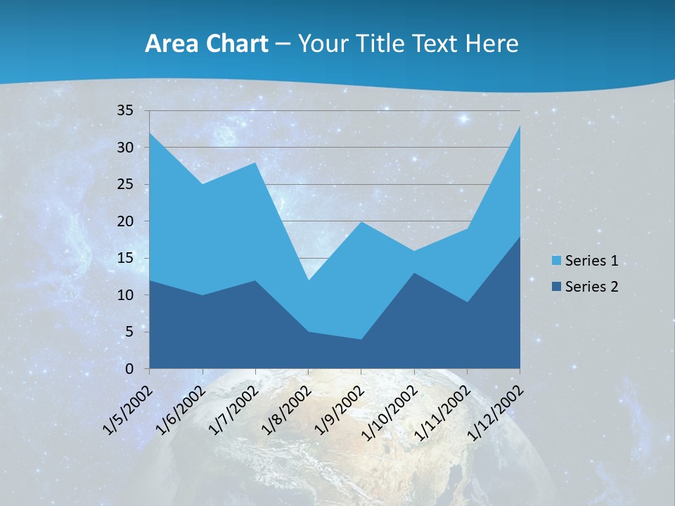 Planet Earth From Space PowerPoint Template