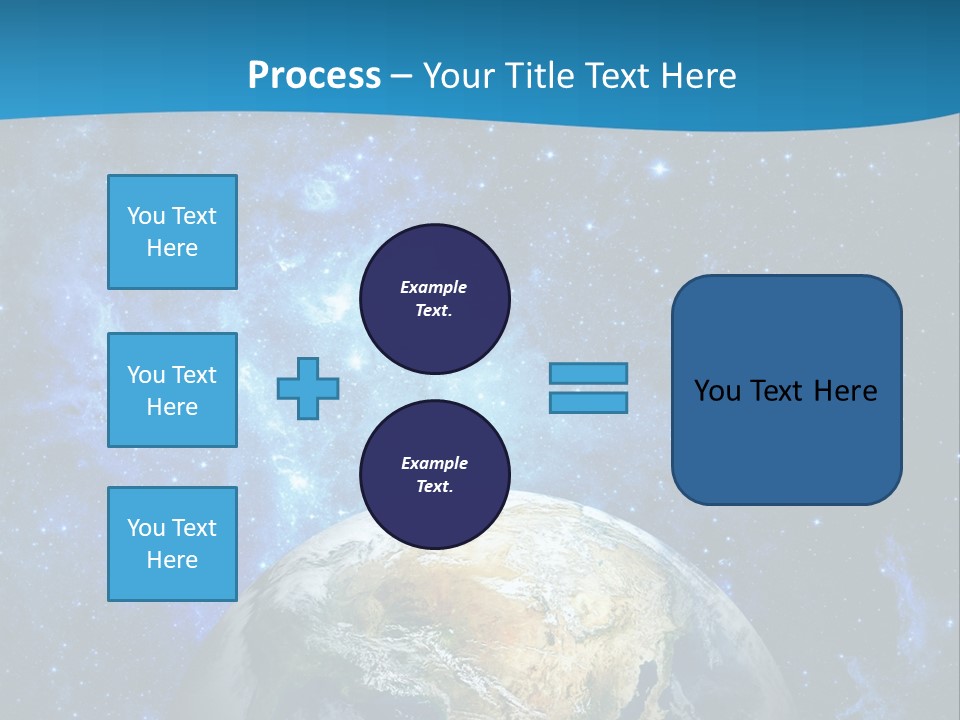 Planet Earth From Space PowerPoint Template