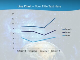 Planet Earth From Space PowerPoint Template