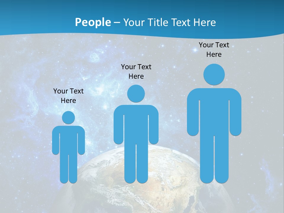 Planet Earth From Space PowerPoint Template