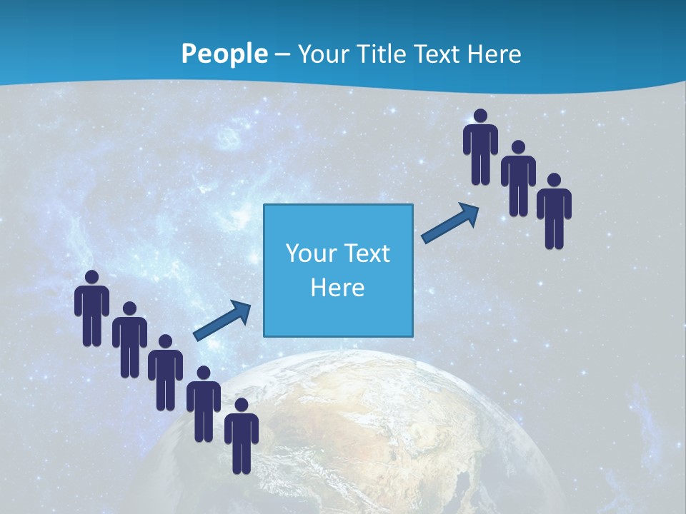 Planet Earth From Space PowerPoint Template