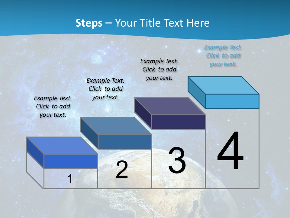 Planet Earth From Space PowerPoint Template