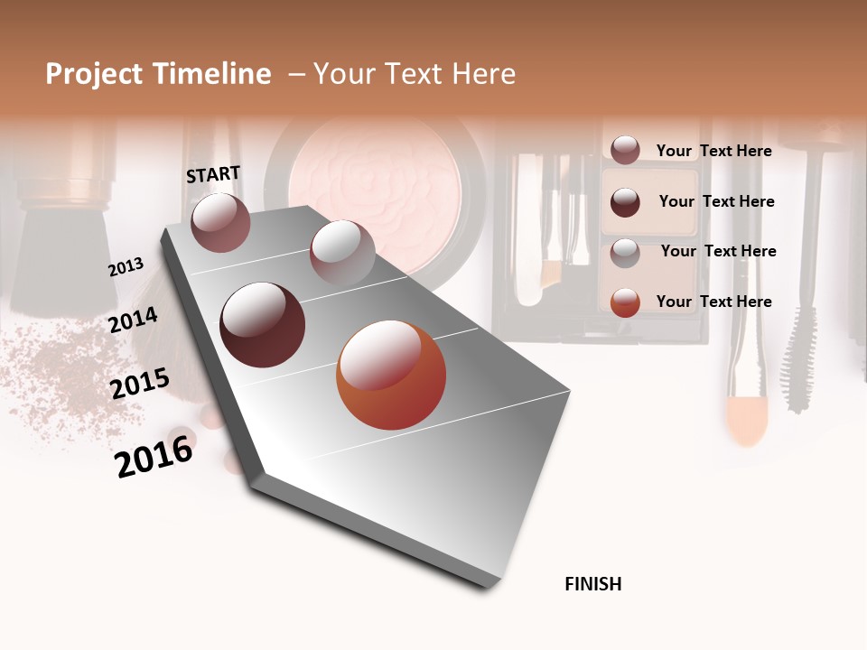 Makeup Set PowerPoint Template