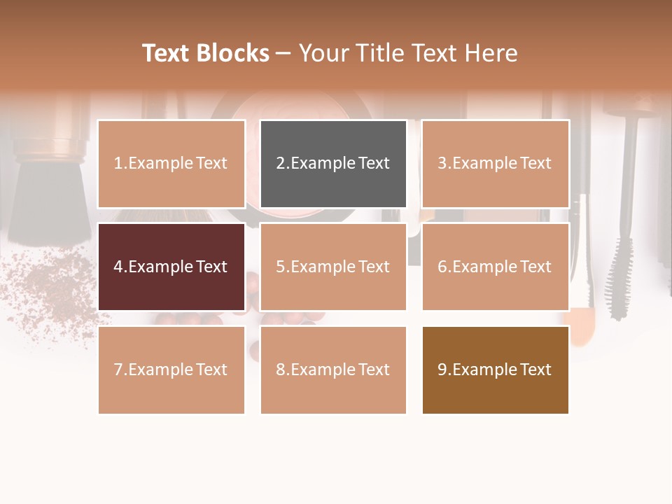 Makeup Set PowerPoint Template