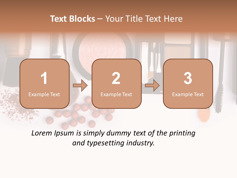 Makeup Set PowerPoint Template
