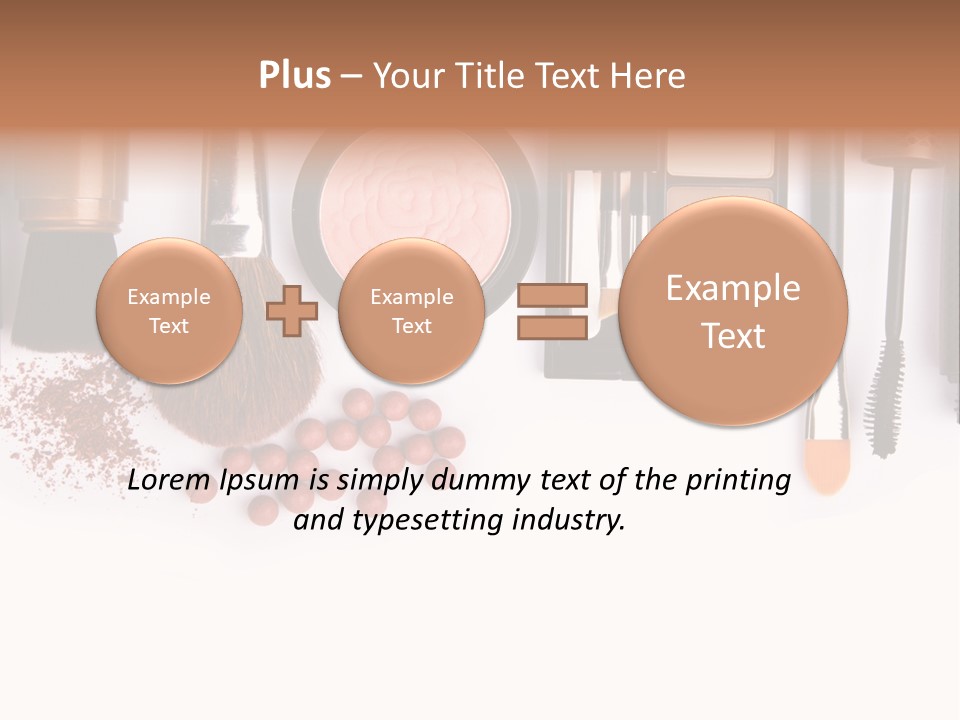 Makeup Set PowerPoint Template