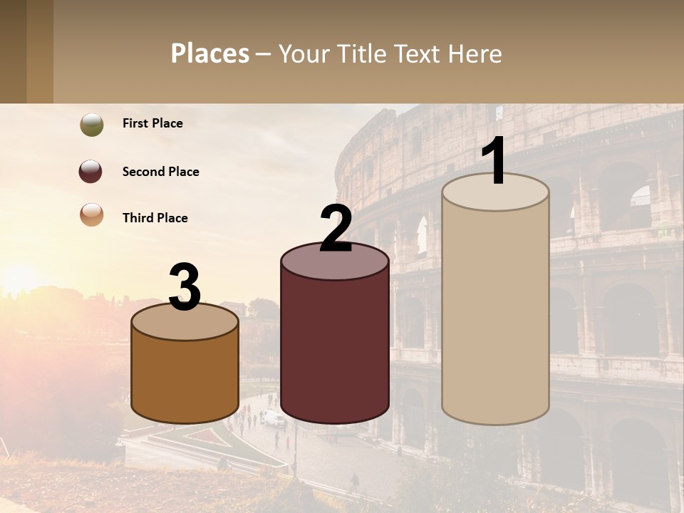 Rome. Colosseum PowerPoint Template