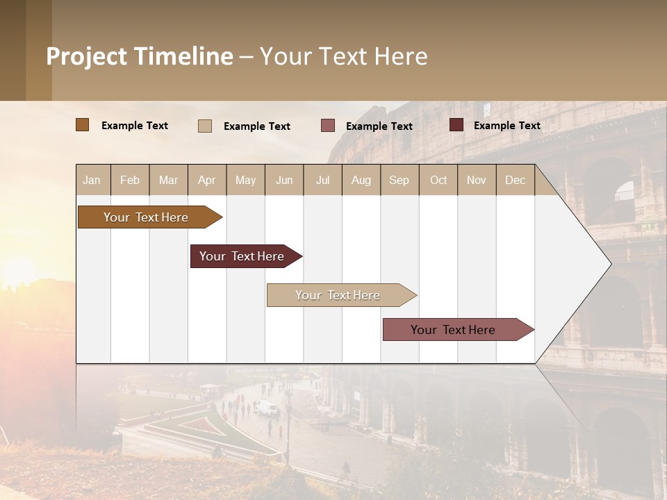 Rome. Colosseum PowerPoint Template