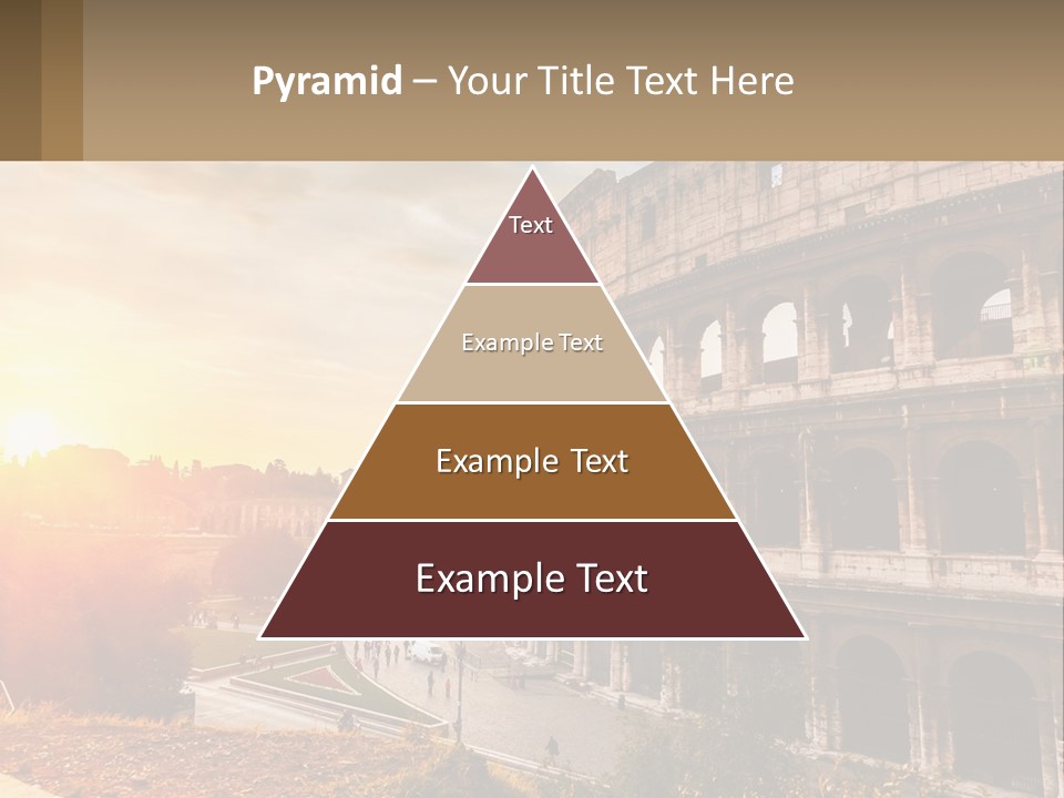Rome. Colosseum PowerPoint Template