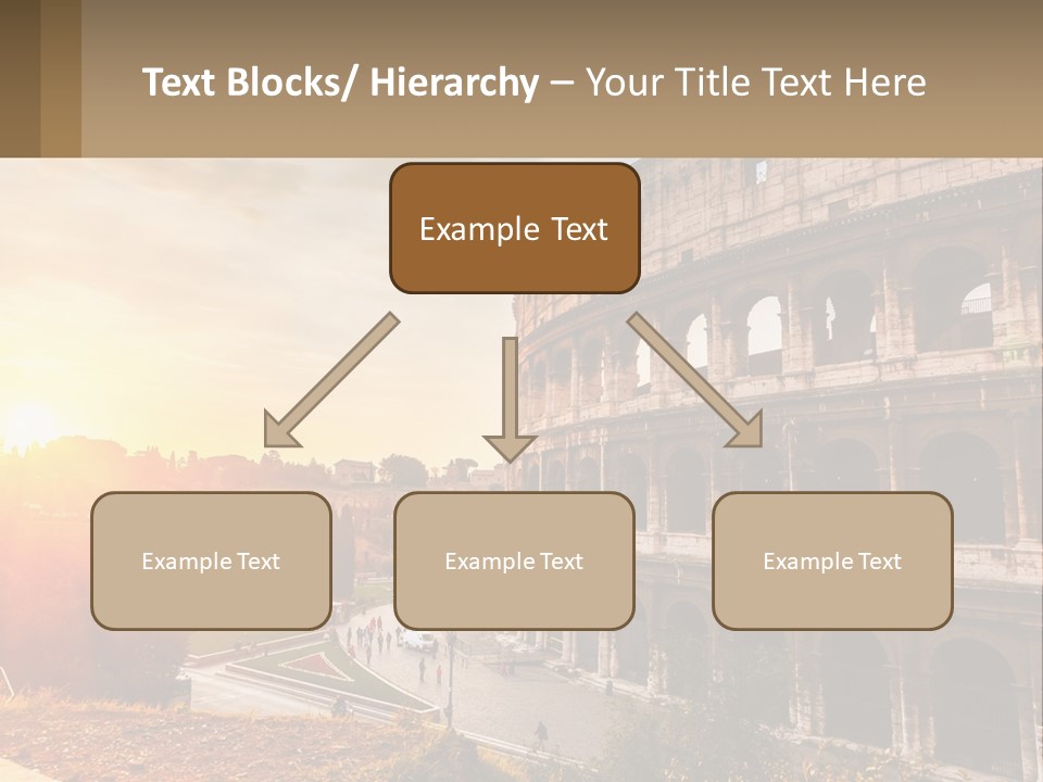 Rome. Colosseum PowerPoint Template