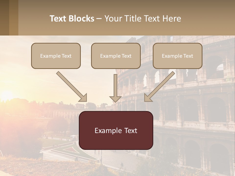 Rome. Colosseum PowerPoint Template