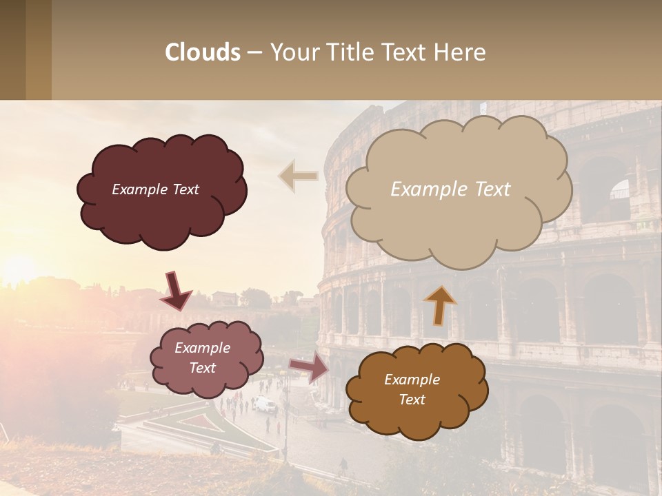 Rome. Colosseum PowerPoint Template
