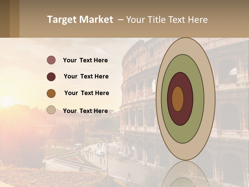 Rome. Colosseum PowerPoint Template