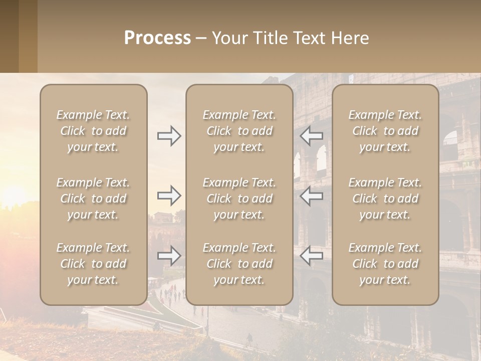Rome. Colosseum PowerPoint Template