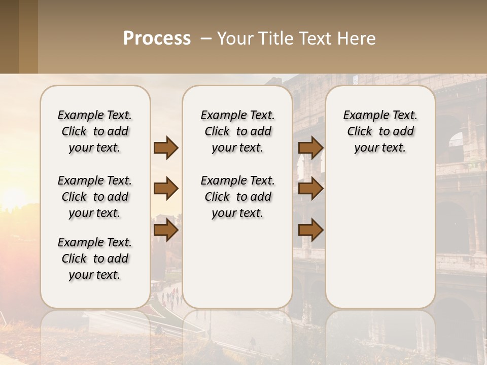 Rome. Colosseum PowerPoint Template