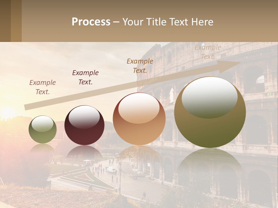 Rome. Colosseum PowerPoint Template