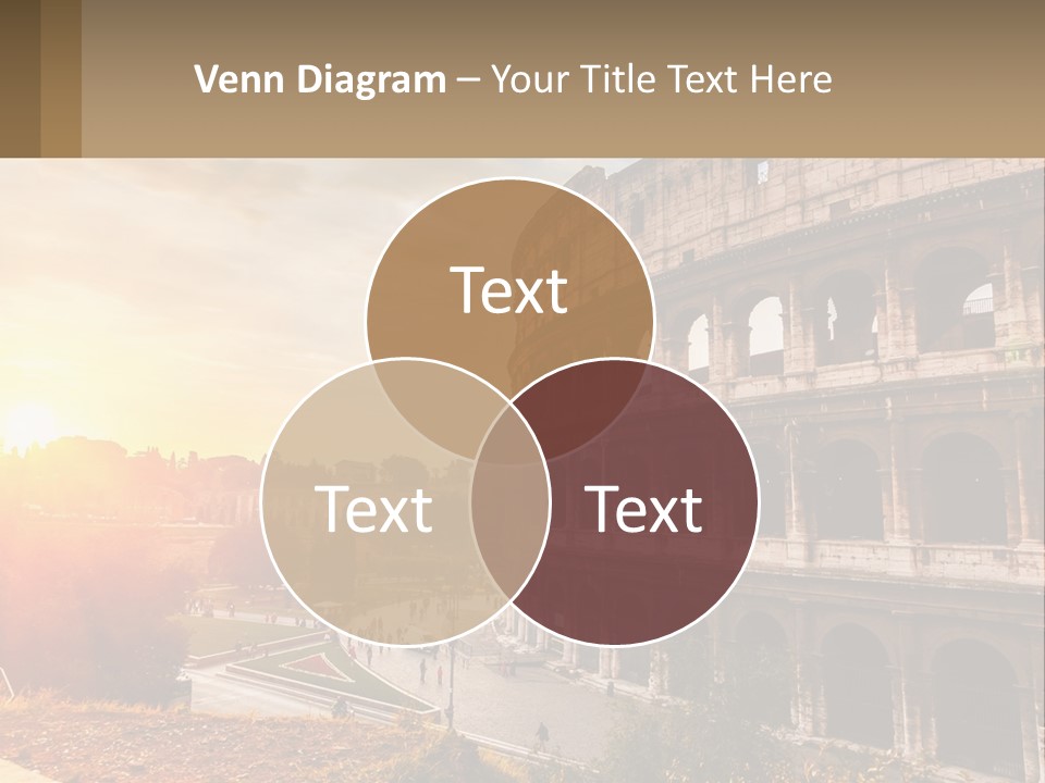 Rome. Colosseum PowerPoint Template