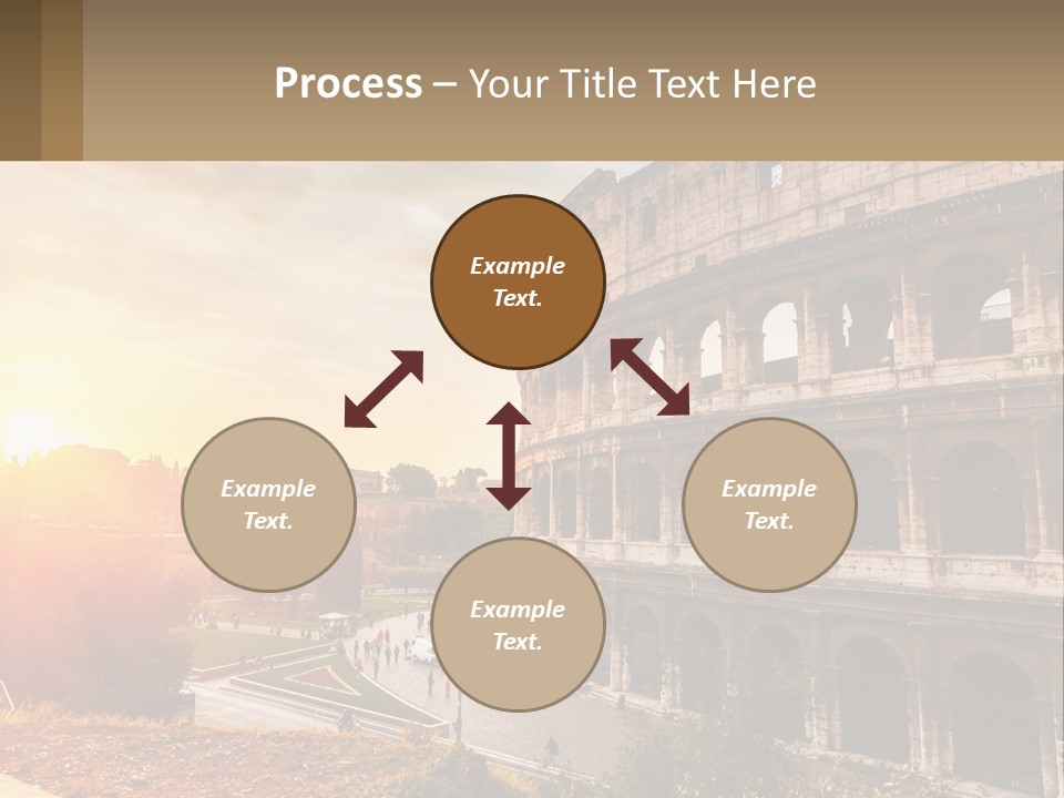 Rome. Colosseum PowerPoint Template