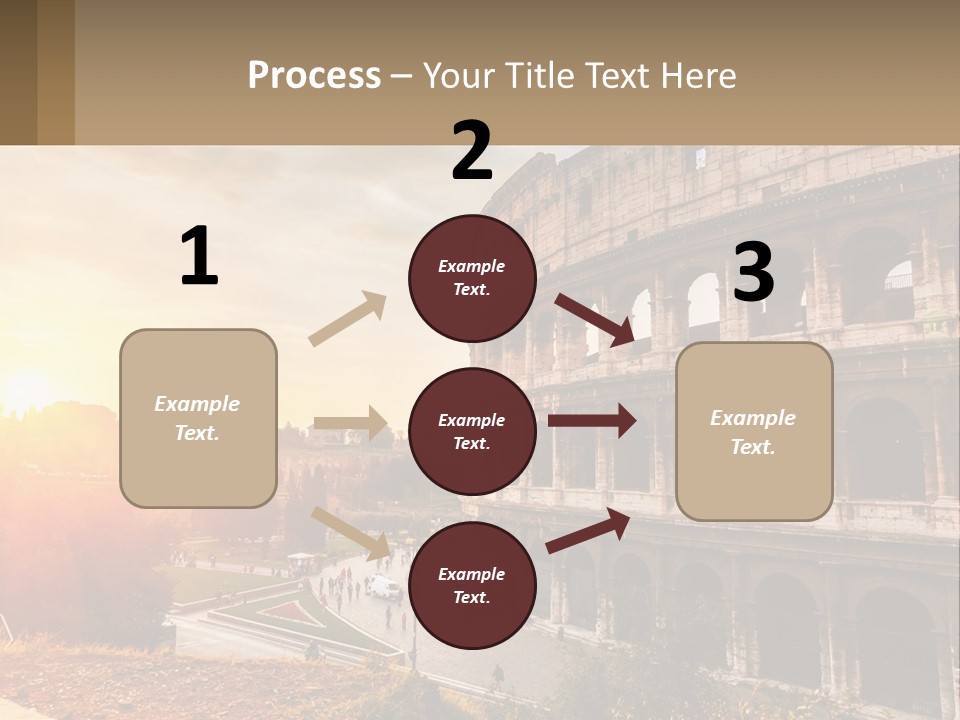 Rome. Colosseum PowerPoint Template