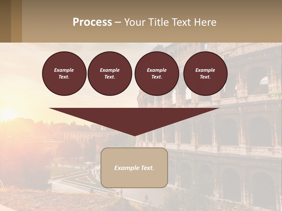 Rome. Colosseum PowerPoint Template