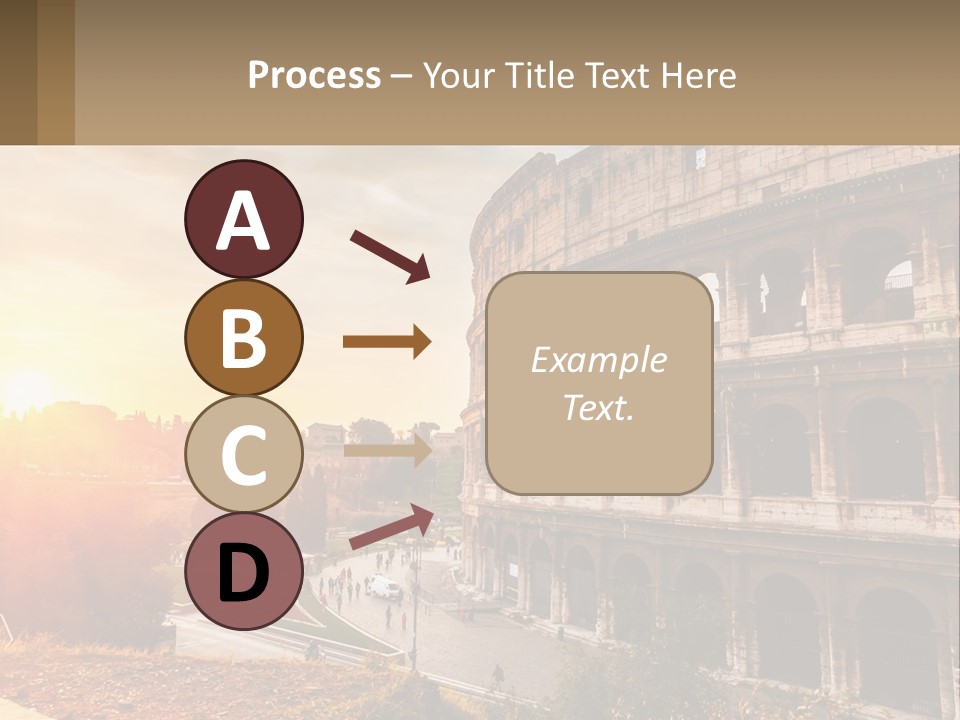 Rome. Colosseum PowerPoint Template
