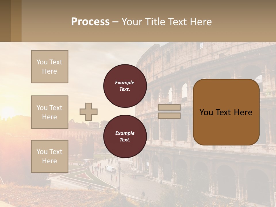 Rome. Colosseum PowerPoint Template