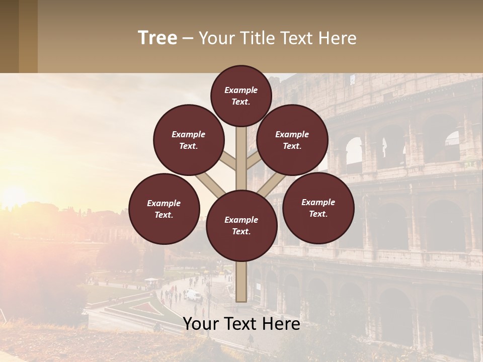 Rome. Colosseum PowerPoint Template