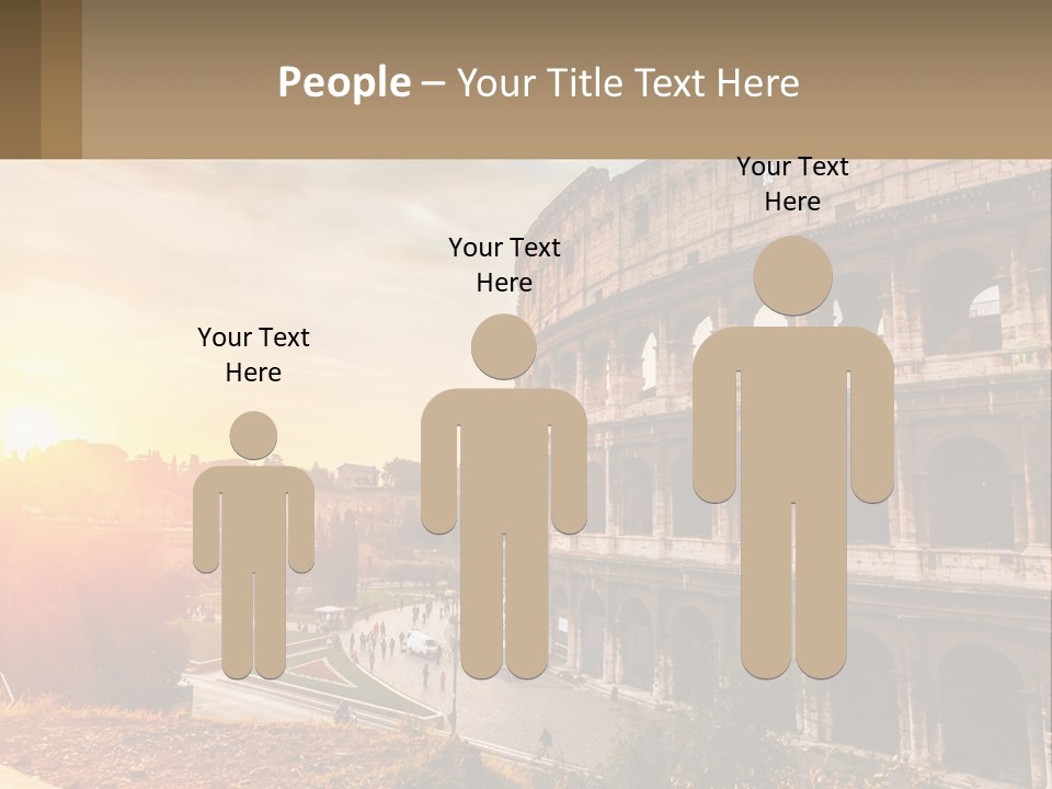 Rome. Colosseum PowerPoint Template