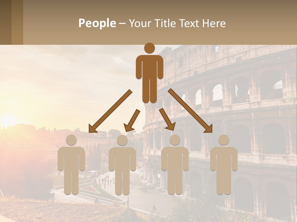 Rome. Colosseum PowerPoint Template
