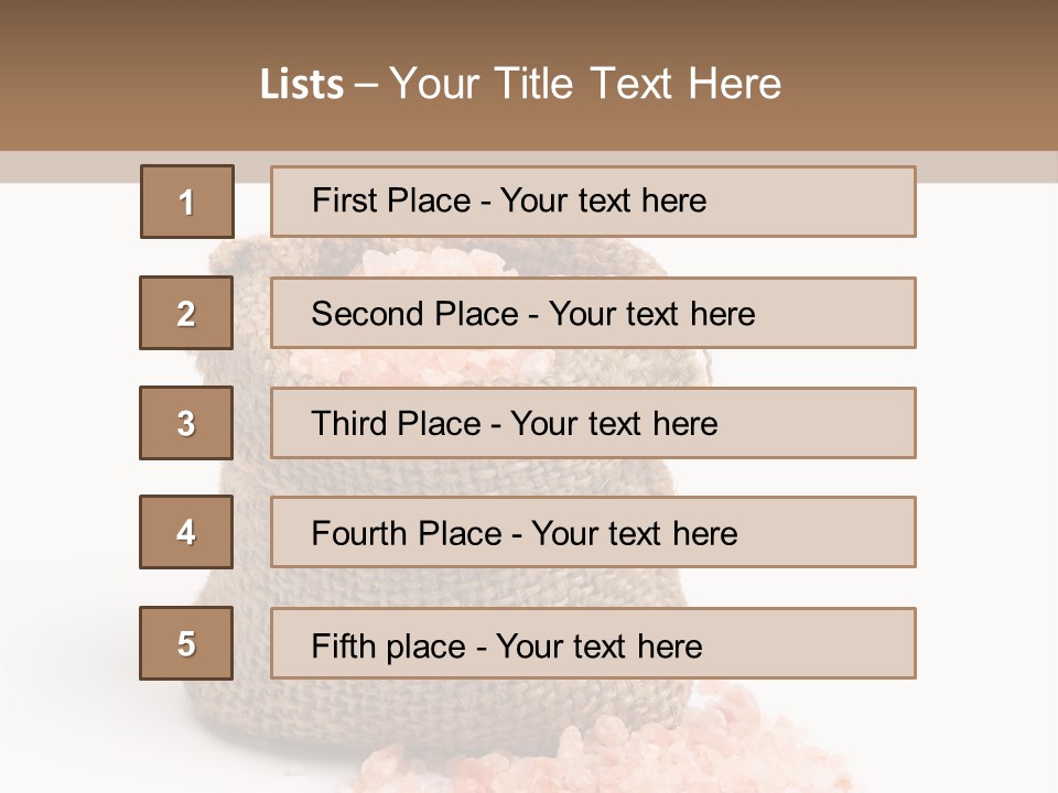 Sea Salt PowerPoint Template
