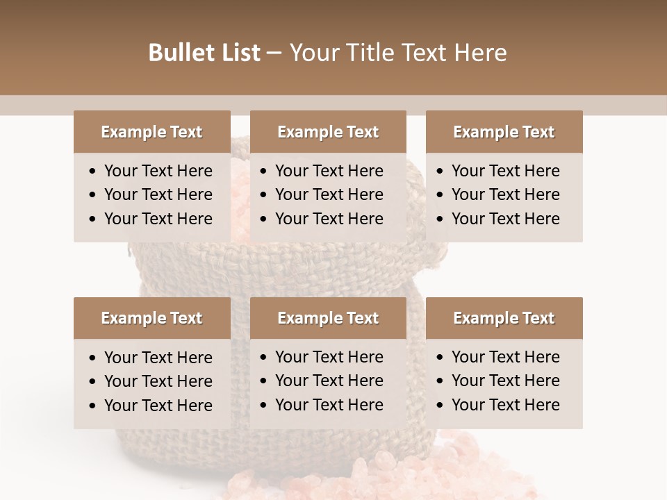 Sea Salt PowerPoint Template