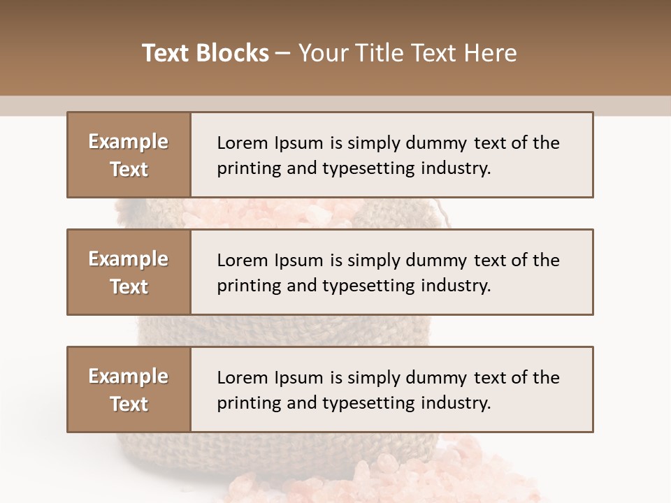 Sea Salt PowerPoint Template