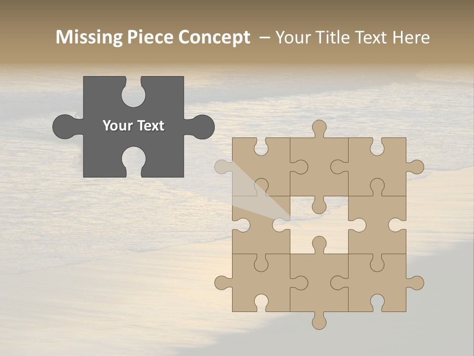 Surfers Walk From The Beach In The Evening PowerPoint Template